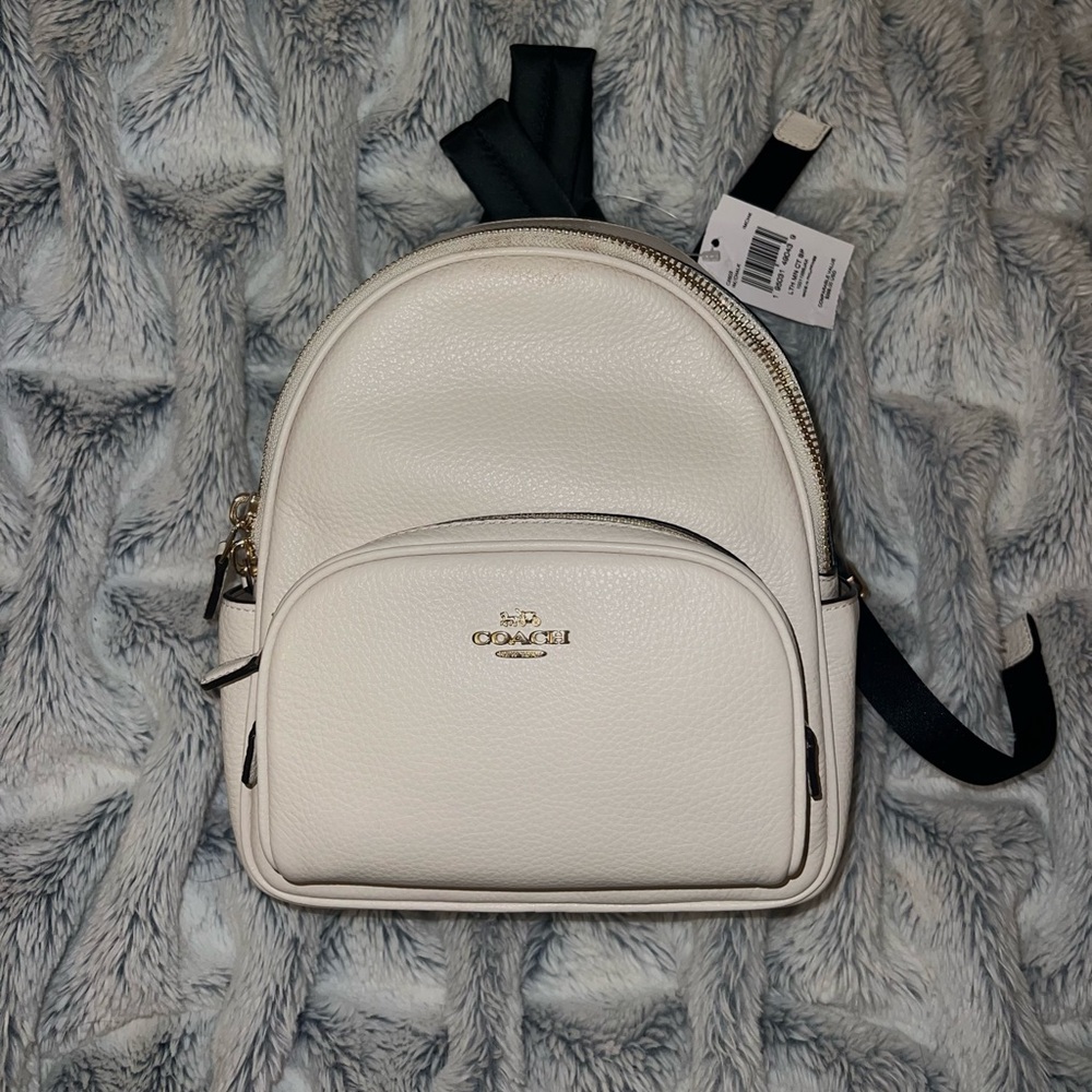 Authentic Mini COACH Backpack - Cream